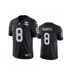 Women's Oakland Raiders #8 Marcus Mariota Black 2020 Inaugural Season Vapor Limited Jersey