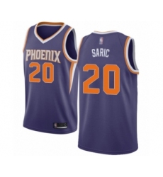 Women's Phoenix Suns #20 Dario Saric Authentic Purple Basketball Jersey - Icon Edition