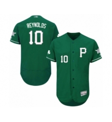 Men's Pittsburgh Pirates #10 Bryan Reynolds Green Celtic Flexbase Authentic Collection Baseball Player Jersey