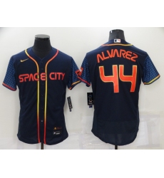 Men's Houston Astros #44 Yordan Alvarez Nike Navy 2022 City Connect Player Jersey