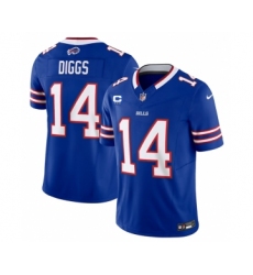 Men's Nike Buffalo Bills #14 Stefon Diggs Blue 2023 F.U.S.E. 4-Star C Vapor Untouchable Limited Football Stitched Jersey