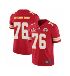 Men's  Kansas City Chiefs #76 Laurent Duvernay-Tardif Super Bowl LV Jersey