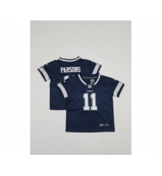 Toddlers Dallas Cowboys #11 Micah Parsons Navy Blue 2021 Vapor Untouchable Stitched Nike Limited Jersey