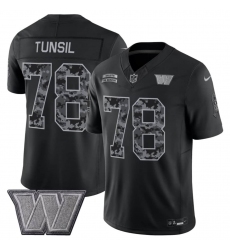 Men's Washington Commanders #78 Laremy Tunsil Black F.U.S.E. 2026 Salute to Service Limited Football Stitched Jersey