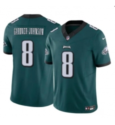 Men's Philadelphia Eagles #8 Chauncey Gardner-Johnson Green 2024 F.U.S.E Vapor Untouchable Limited Football Stitched Jersey