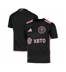 Men's Inter Miami CF Custom Black Soccer Jersey