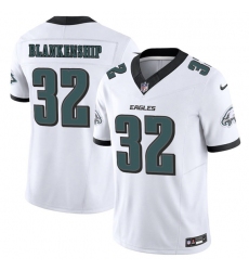 Men's Philadelphia Eagles #32 Reed Blankenship White 2025 F.U.S.E. Vapor Untouchable Limited Football Stitched Jersey