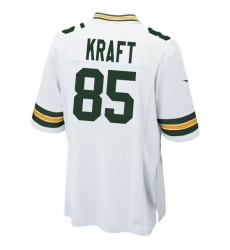 Men's Nike Green Bay Packers #85 Tucker Kraft White Vapor Untouchable Stitched Jerseys