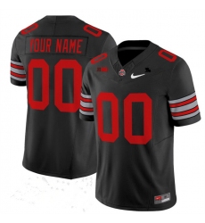 Men's Ohio State Buckeyes Active Player Custom Black F.U.S.E. Vapor Limited Stitched Football Jersey