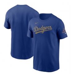 Men's Los Angeles Dodgers Royal 2025 Gold Collection T-Shirt