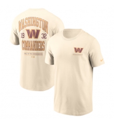 Men's Washington Commanders Natural Freestyle Essential T-Shirt