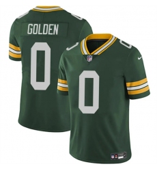 Men's Green Bay Packers #0 Matthew Golden Green 2025 Vapor Untouchable Limited Football Stitched Jersey