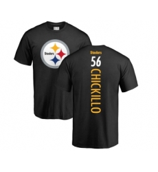 Football Pittsburgh Steelers #56 Anthony Chickillo Black Backer T-Shirt