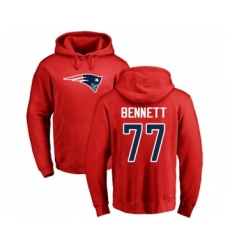 Football New England Patriots #80 Irving Fryar Ash One Color Pullover Hoodie