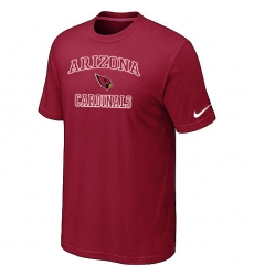 Nike Arizona Cardinals Heart & Soul NFL T-Shirt Red
