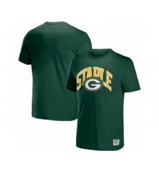 Men's Green Bay Packers x Staple Green Logo Lockup T-Shirt