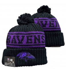 NFL Baltimore Ravens 2024 Beanies 006