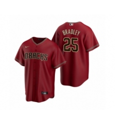Men's Arizona Diamondbacks #25 Archie Bradley Nike Red Replica Alternate Jersey