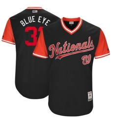 Men's Majestic Washington Nationals #31 Max Scherzer 