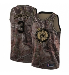 Women's Nike Boston Celtics #3 Dennis Johnson Swingman Camo Realtree Collection NBA Jersey