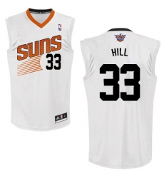 Men's Adidas Phoenix Suns #33 Grant Hill Swingman White Home NBA Jersey