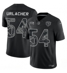 Men's Chicago Bears #54 Brian Urlacher Black 2026 F.U.S.E. Salute to Service Limited Football Stitched Jersey