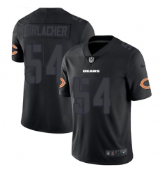 Men's Nike Chicago Bears #54 Brian Urlacher Limited Black Rush Impact NFL Jersey