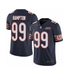 Youth Chicago Bears #99 Dan Hampton Navy Blue Team Color 100th Season Limited Football Jersey