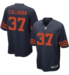 Men's Nike Chicago Bears #37 Bryce Callahan Game Navy Blue Alternate NFL Jersey