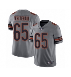 Youth Chicago Bears #65 Cody Whitehair Limited Silver Inverted Legend Football Jersey
