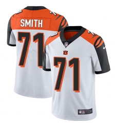 Men's Nike Cincinnati Bengals #71 Andre Smith Vapor Untouchable Limited White NFL Jersey