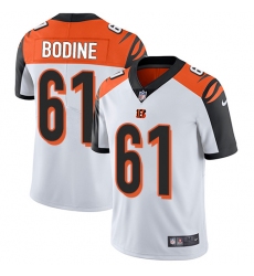 Men's Nike Cincinnati Bengals #61 Russell Bodine Vapor Untouchable Limited White NFL Jersey