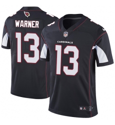 Youth Nike Arizona Cardinals #13 Kurt Warner Black Alternate Vapor Untouchable Limited Player NFL Jersey