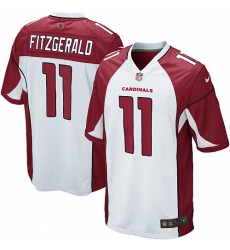 Youth Nike Arizona Cardinals #11 Larry Fitzgerald Game White NFL Jersey