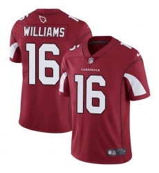 Men's Nike Arizona Cardinals #16 Chad Williams Red Team Color Vapor Untouchable Limited Player NFL Jersey