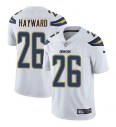 Men's Nike Los Angeles Chargers #26 Casey Hayward White Vapor Untouchable Limited Player NFL Jersey