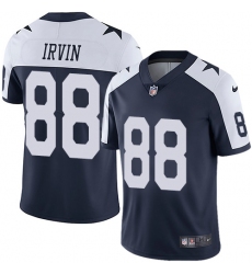 Men's Nike Dallas Cowboys #88 Michael Irvin Navy Blue Throwback Alternate Vapor Untouchable Limited Player NFL Jersey