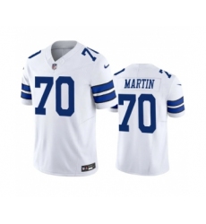 Men's Nike Dallas Cowboys #70 Zack Martin White 2023 F.U.S.E. Limited Stitched Football Jersey