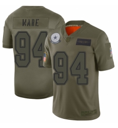Youth Dallas Cowboys #94 DeMarcus Ware Limited Camo 2019 Salute to Service Football Jersey