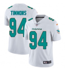 Youth Nike Miami Dolphins #94 Lawrence Timmons White Vapor Untouchable Limited Player NFL Jersey