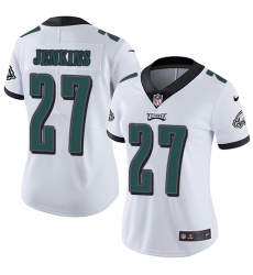Women's Nike Philadelphia Eagles #27 Malcolm Jenkins White Vapor Untouchable Limited Player NFL Jersey