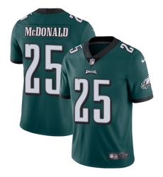 Youth Nike Philadelphia Eagles #25 Tommy McDonald Midnight Green Team Color Vapor Untouchable Limited Player NFL Jersey