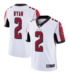 Youth Nike Atlanta Falcons #2 Matt Ryan White Vapor Untouchable Limited Player NFL Jersey