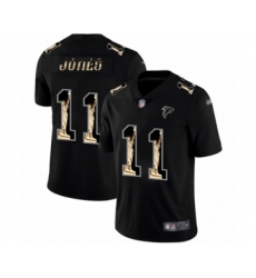 Men's Atlanta Falcons #11 Julio Jones Limited Black Statue of Liberty Football Jersey