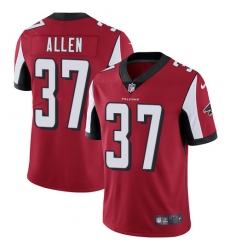 Youth Nike Atlanta Falcons #37 Ricardo Allen Red Team Color Vapor Untouchable Limited Player NFL Jersey