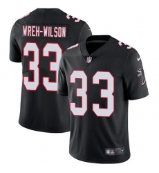 Men's Nike Atlanta Falcons #33 Blidi Wreh-Wilson Black Alternate Vapor Untouchable Limited Player NFL Jersey