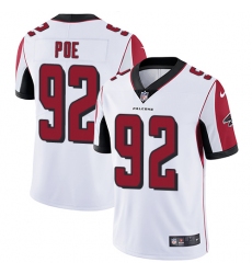 Men's Nike Atlanta Falcons #92 Dontari Poe White Vapor Untouchable Limited Player NFL Jersey