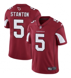Men's Nike Arizona Cardinals #5 Drew Stanton Red Team Color Vapor Untouchable Limited Player NFL Jersey