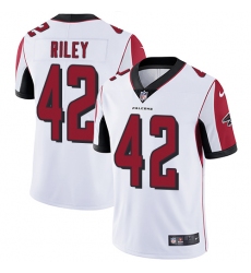 Youth Nike Atlanta Falcons #42 Duke Riley White Vapor Untouchable Limited Player NFL Jersey