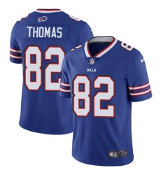 Men's Nike Buffalo Bills #82 Logan Thomas Royal Blue Team Color Vapor Untouchable Limited Player NFL Jersey